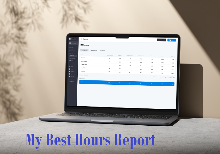 my best hours report