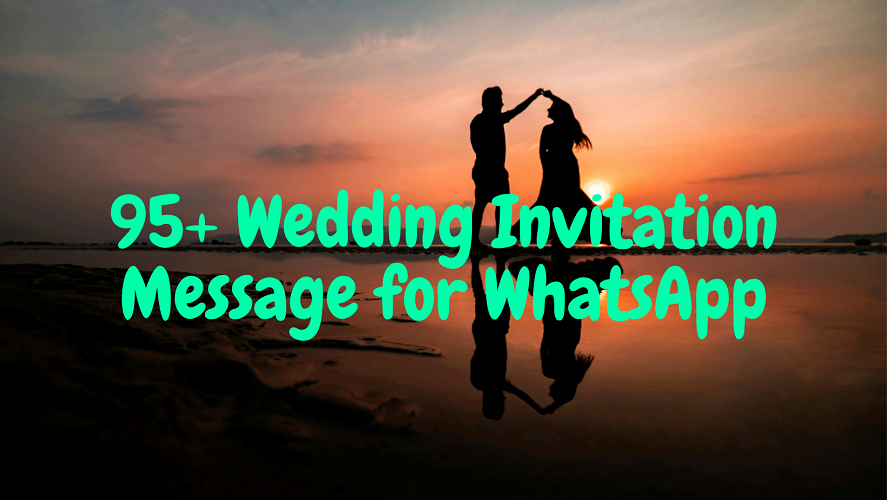 Wedding Invitation Message for WhatsApp