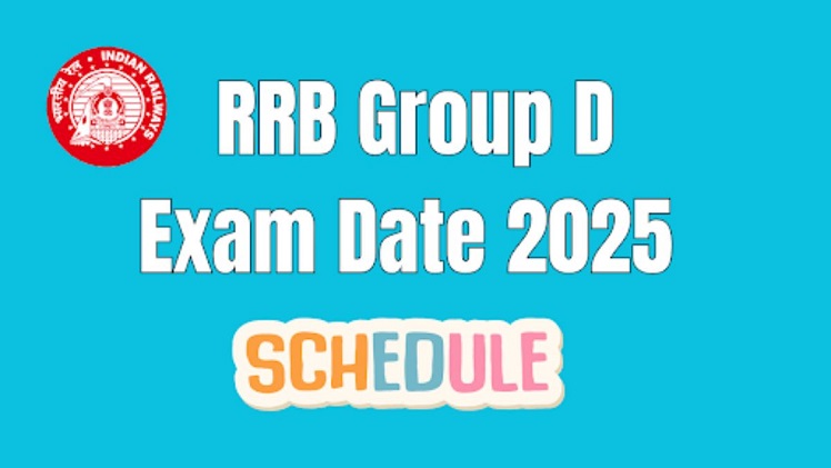 RRB Group D Exam Date 2025