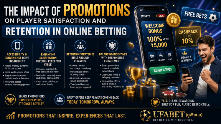 The Impact of Promotions on Player Satisfaction and Retention in Online Betting