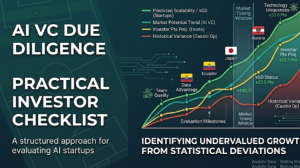 AI VC Due Diligence: A Practical Investor Checklist for Evaluating Startups Artificial intelligence is becoming a significant part of everyday life, and as its capabilities continue to evolve, a growing number of companies are developing AI-powered products and services. AI is creating entirely new industries and business models. However, not every company will succeed or achieve sustainable growth. This is why a thorough AI VC due diligence process is critical for investors evaluating opportunities in the sector. The following checklist outlines the key areas investors should examine when assessing AI startups. 1. Evaluate the Problem Being Solved The first step in evaluating any startup is determining whether it is solving a genuine market problem. Many AI startups showcase impressive technology, but advanced technology alone does not guarantee commercial success. Investors should assess whether the solution addresses a meaningful business challenge, improves productivity, reduces costs, or creates measurable value for customers. Key questions include: Is the problem significant enough for customers to pay for a solution? How large is the addressable market? Does the startup align with a growing industry trend? Are customers actively seeking alternative solutions? A strong value proposition often matters more than the sophistication of the underlying technology. 2. Assess the Quality of the AI Technology Technology is often at the core of an AI startup's differentiation. However, investors must look beyond technical demonstrations and marketing claims. When conducting AI VC due diligence, investors typically evaluate: How unique the AI model is compared to competing solutions Performance relative to industry alternatives Scalability of the technology Accuracy and reliability of outputs The model's ability to improve through continuous learning A key consideration is whether the company has developed genuine intellectual property or is simply building on publicly available AI models without meaningful differentiation. 3. Examine Data Advantages Data is often one of the most valuable assets an AI company possesses. A startup's competitive position can be significantly influenced by the quality, volume, and exclusivity of its data. Investors need to understand how data is collected, processed, managed, and protected. Important considerations include: Proprietary datasets Data quality controls Compliance with privacy regulations Long-term data acquisition strategies Sustainability of data advantages over competitors Companies with access to unique datasets often have stronger competitive moats than those relying solely on publicly available information. 4. Review the Founding Team The quality of the leadership team remains one of the most important factors in any investment decision. Successful AI startups typically require a combination of technical expertise, business acumen, and operational execution capabilities. Investors assess whether founders possess the skills necessary to navigate both technological and commercial challenges. Areas to evaluate include: Relevant industry experience Technical qualifications and expertise Previous entrepreneurial experience Ability to attract and retain top talent Strategic clarity and adaptability In many cases, a strong team can overcome challenges more effectively than a strong product alone. 5. Understand the Business Model Innovative technology must ultimately translate into sustainable revenue generation. Investors should evaluate how the company plans to generate revenue and whether the business model can scale efficiently over time. Key questions include: How does the company generate revenue? What customer segments does it serve? What is the projected customer lifetime value? Will profit margins improve as the business scales? Does pricing accurately reflect customer value? A clear path to profitability is often a strong indicator of long-term viability. 6. Evaluate Market Competition The AI landscape is evolving rapidly, with new competitors emerging regularly. Investors must understand the competitive environment and assess whether the startup has defensible advantages that can withstand increasing competition. Potential competitive advantages include: Proprietary technology Exclusive access to data Deep industry expertise Strong customer relationships Regulatory approvals or certifications The objective is to determine whether the company can maintain a differentiated position as the market matures. 7. Assess Regulatory and Compliance Readiness As AI adoption grows, regulatory scrutiny is increasing across industries. Investors should evaluate whether the startup is prepared to comply with existing and emerging regulations related to: Data privacy AI governance Industry-specific compliance requirements Cybersecurity standards Responsible AI practices Companies that proactively address compliance requirements are often better positioned for long-term growth. 8. Review Scalability and Infrastructure An AI solution may perform well at a small scale but face challenges as usage increases. Investors should assess: Infrastructure requirements Computing costs Model efficiency Deployment flexibility Ability to support growing customer demand Scalable infrastructure can become a significant competitive advantage as the company expands. 9. Analyse Customer Traction and Retention Customer adoption provides valuable evidence of market demand. Investors often review metrics such as: Revenue growth Customer acquisition rates Retention and churn User engagement Expansion revenue Strong customer retention often indicates that the product is delivering meaningful value. 10. Evaluate Long-Term Defensibility Finally, investors consider whether the company can maintain its competitive advantage over time. Key factors include: Intellectual property protection Proprietary data assets Network effects Brand reputation Ecosystem partnerships The most attractive AI startups are those that can build sustainable advantages that become stronger as the business grows. Wrapping Up As artificial intelligence continues to reshape industries, rigorous AI VC due diligence remains essential for separating durable businesses from short-term hype. Investors should evaluate AI startups across multiple dimensions, including market opportunity, technology quality, data advantages, leadership strength, business model sustainability, competitive positioning, and regulatory readiness. While no checklist can eliminate investment risk, a disciplined due diligence process can significantly improve the ability to identify companies with the potential to achieve long-term success in the rapidly evolving AI ecosystem.