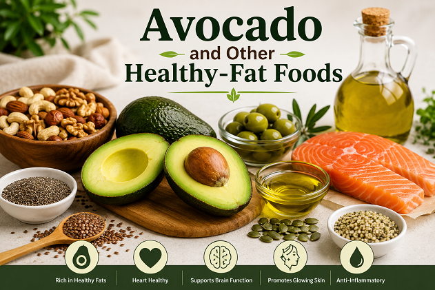 Avocado and Other Healthy-Fat Foods