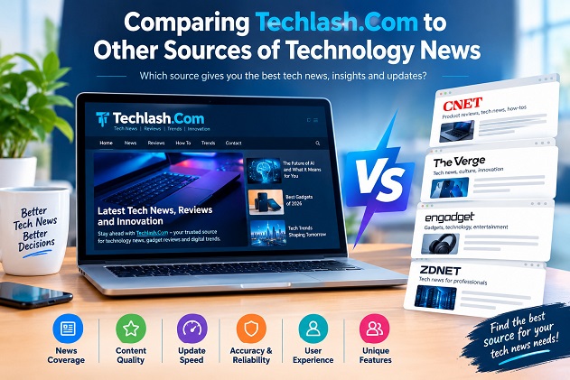 Comparing Techlash.Com to Other Sources of Technology News